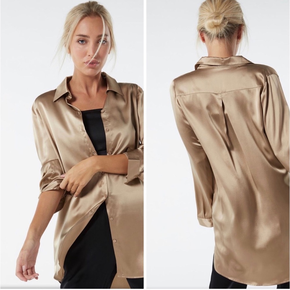 Intimissimi Silk Long Sleeves blouse